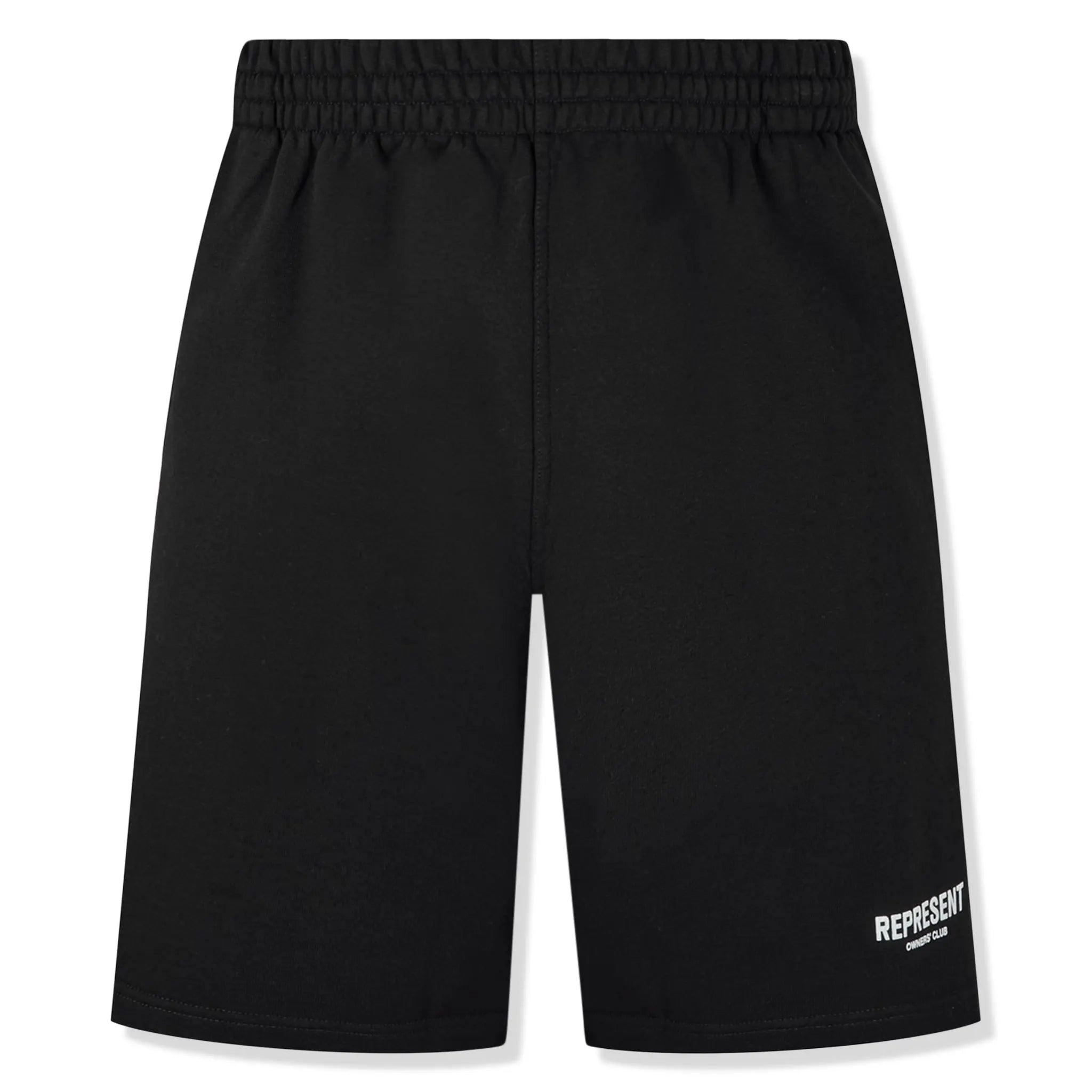 Front View of Represent Owner Club Black Shorts OCM100004-01